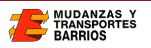 Logo de Mudanzas y transportes Barrios