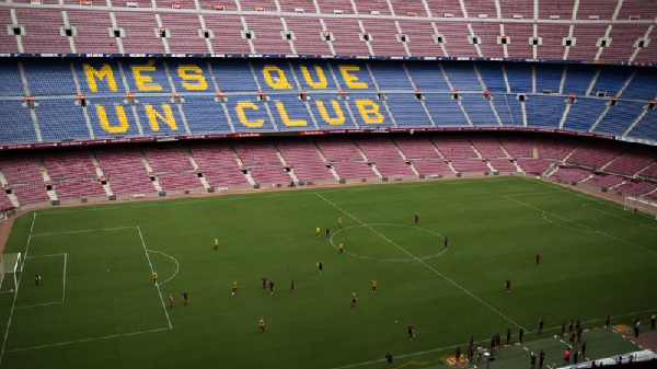 Camp Nou vista interior