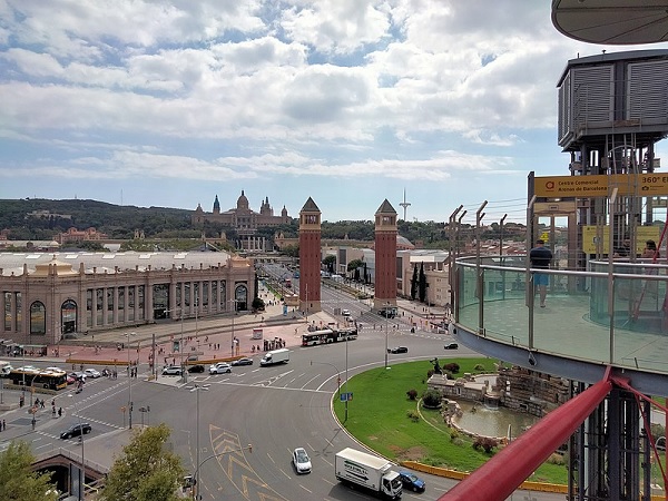 Plaza de España desde arriba