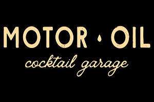 Motor Oil Cocktail Bar, logo