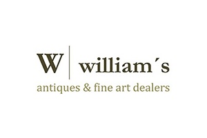 sitios para comprar y vender antigüedades - logo de William's Antiques & fine art dealers